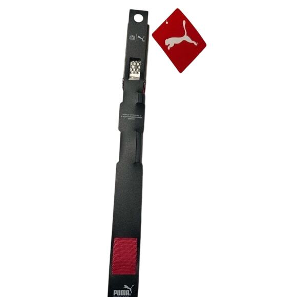 Puma Fuchsia Pink Webbing Belt New with Tag One Size 44" Length - Picture 2 of 8